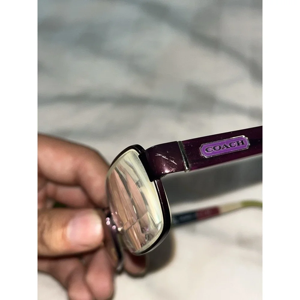 Coach Eyeglasses Frame HC5003 9032 Women's Purple Full Rim  50-16-135